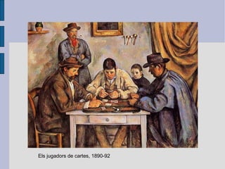 Els jugadors de cartes, 1890-92 