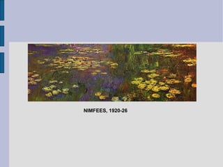 NIMFEES, 1920-26 