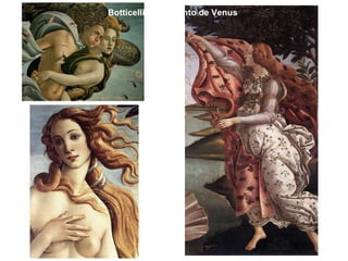 Botticelli. Nacimiento de Venus 