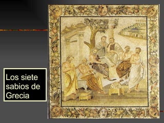 Los siete sabios de Grecia
