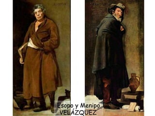 Esopo y Menipo VELÁZQUEZ   