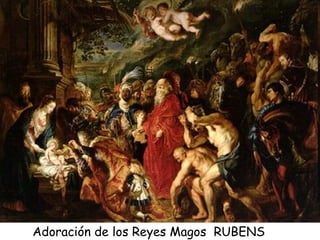 Adoración de los Reyes Magos  RUBENS 