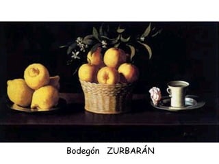 Bodegón  ZURBARÁN 