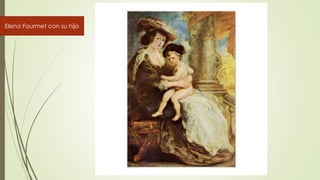 Elena Fourmet con su hijo
 