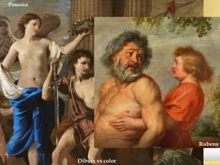 Poussin
Dibuix vs color
Rubens
 