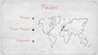 Países
Países Baixos
Espanha
França
 