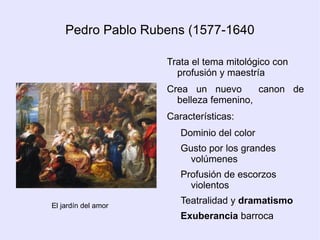 escenográficos Caravaggio y de la Tour El dibujo y la línea quedan subordinados A la luz y a la fuerza del color 