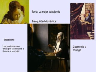 El Naturalismo: Michelangelo Merisi, “El Caravaggio” (1573-1610)  Otro recurso que utiliza es el  tenebrismo: Objetos y personajes se presentan sobre  fondo oscuro 