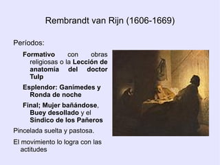 El Naturalismo: Michelangelo Merisi, “El Caravaggio” (1573-1610)  Primera Etapa: Formativa Calidades táctiles 