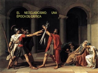 El Naturalismo: Michelangelo Merisi, “El Caravaggio” (1573-1610)  Segunda Etapa:  Desarrollo en  Roma Grandes cuadros religiosos Se caracterizan por:  Vulgaridad de los modelos 