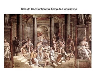 Sala de Constantino Bautismo de Constantino 