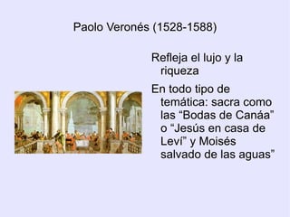 El movimiento incluso en personajes sentados (contrarresta la falta de estabilidad con esquemas geométricos)  