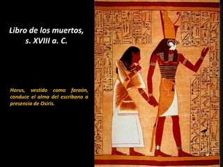 Osiris

Osiris como gobernante del Más Allá.
 Detalle de la tumba de Sennedjem.




                                   39
 