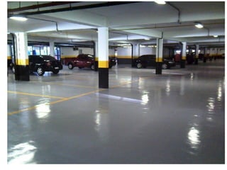 Pintura Epóxi - Estacionamentos.