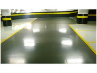 Pintura Epóxi - Estacionamentos.