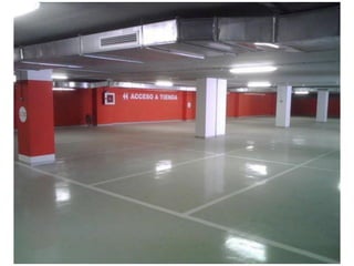 Pintura Epóxi - Estacionamentos.