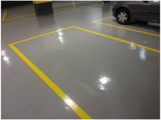 Pintura Epóxi - Estacionamentos.
