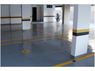 Pintura Epóxi - Estacionamentos.