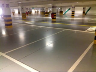Pintura Epóxi - Estacionamentos.