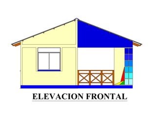 ELEVACION FRONTAL
 