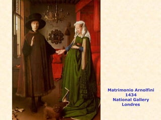 Matrimonio Arnolfini 1434 National Gallery Londres 
