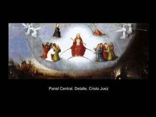 Panel Central. Detalle. Cristo Juez
 