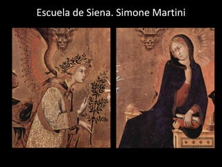 Escuela de Siena. Simone Martini
 