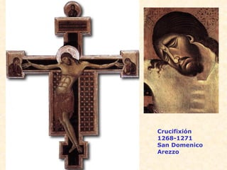 Crucifixión 1268-1271 San Domenico Arezzo 