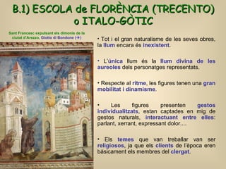 <ul><li>Tot i el gran naturalisme de les seves obres, la  llum   encara és  inexistent .  </li></ul><ul><li>L’ única  llum...