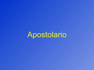 Apostolario 