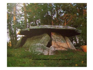 DOLMEN DE DOMBATE. La Coruña. SELECTIVIDAD
 