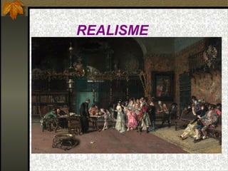 REALISME
La Vicaria M. Fortuny (1870).
MNAC. Barcelona
 