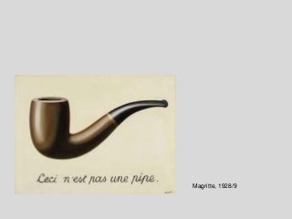 Magritte, 1928/9
 
