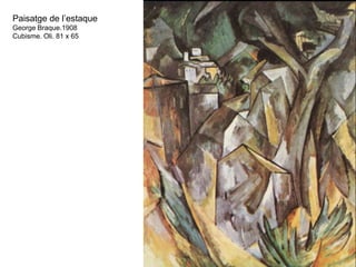 Ordre – unitat - disposat de forma ordenada els objectes
Gama reduïda de color
Gran intensitat
cromàtica
Teoria del color.
Colors complementaris
Bidimensionalitat. No perspectiva tradicional
Destacar l’arabest. Sensació de profunditat
No hi ha noció d’espai
Absència de llum,
d’ombres
Importància del dibuix,
de la línia
Decorativisme tapissos orientals
Composició tancada
Colors plans
 