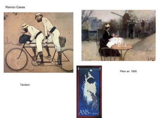 Ramon Casas
Plein air. 1890
Tàndem
 