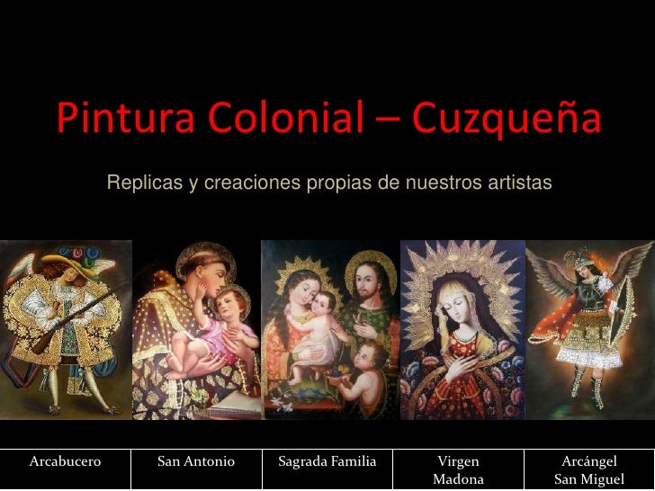 Pintura de la Escuela Cuzqueña