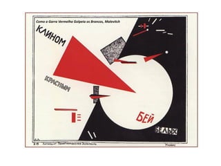 Como a Garra Vermelha Golpeia os Brancos, Malevitch
 