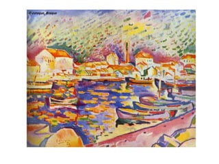 O estaque, Braque
 