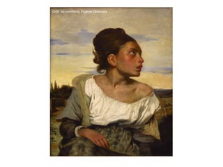 Orfã no cemitério, Eugène Delacroix
 