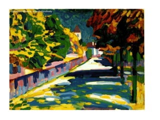 Outono na Bavaria, Wassily Kandinsky
 