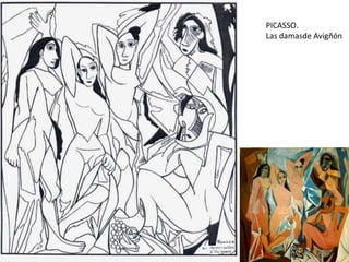 PICASSO.
Las damasde Avigñón

 