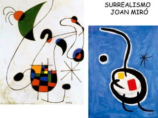 SURREALISMO  JOAN MIRÓ 