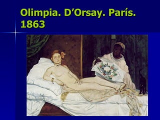 Olimpia. D’Orsay. París. 1863 