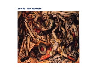 “La noche”. Max Beckmann.
 