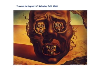 “La cara de la guerra”. Salvador Dalí. 1940
 