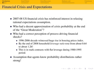 Understanding Financial Friction Financial Frictions under Learning | PDF