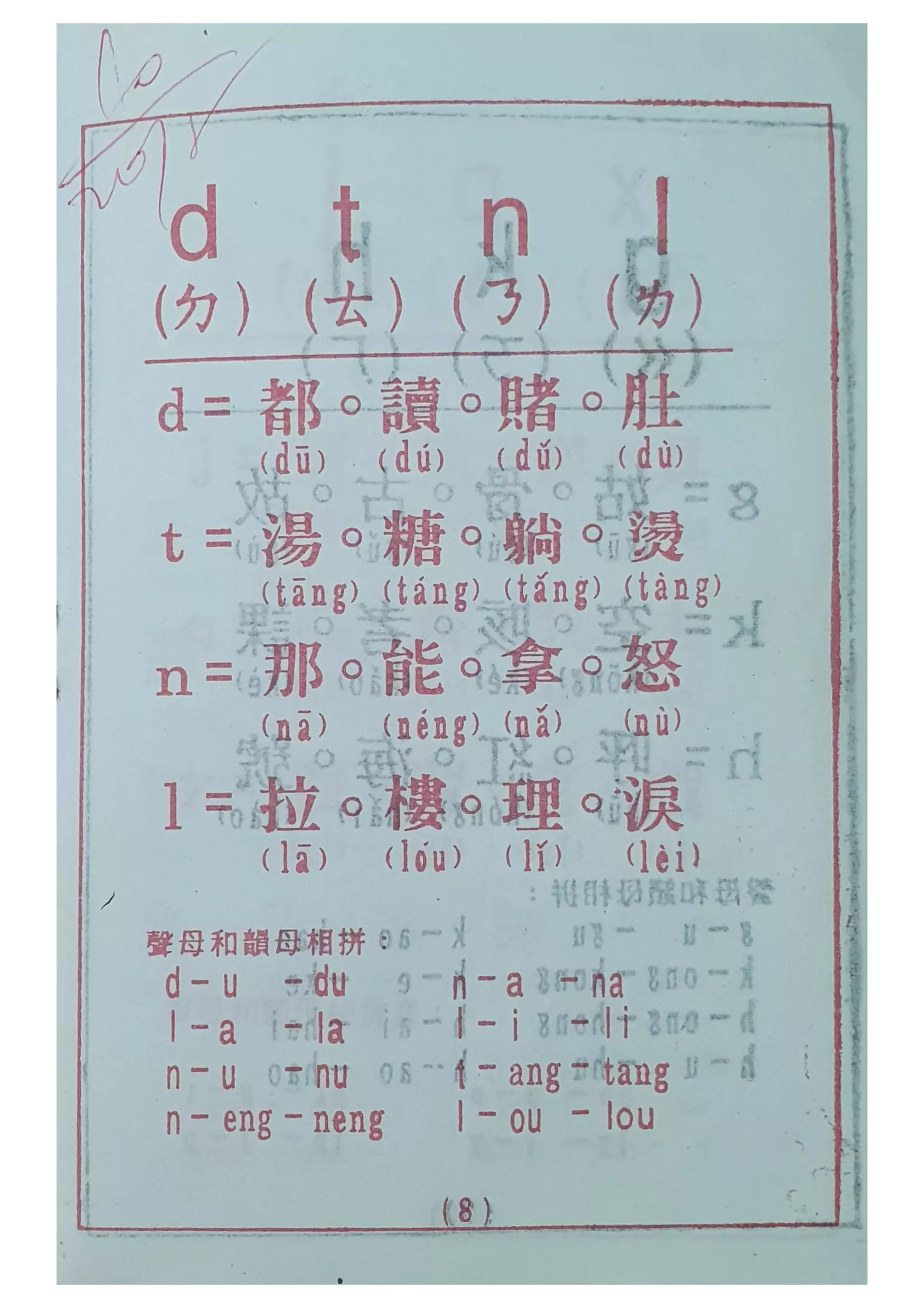 Chinese Pronunciation part 1 - 汉语拼音 （一） | PDF