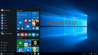 Windows 8 & 10
 