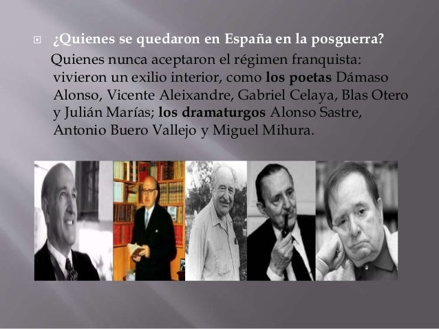 literatura contemporanea española