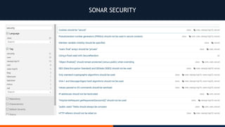 SONAR SECURITY
 
